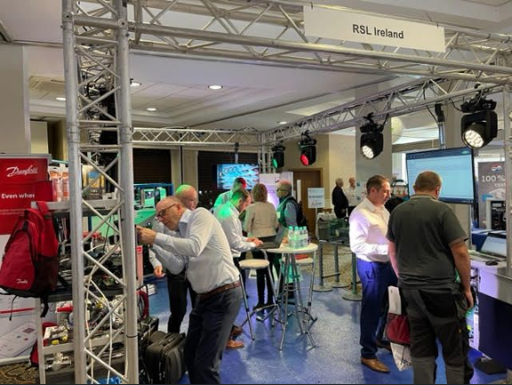 RSL team at IRAC, Ireland's Refrigeration & Air Conditioning Exhibition 2022