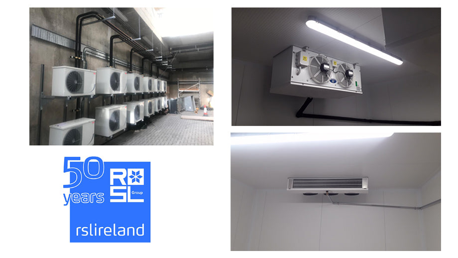 Recent Project in Northern Ireland Using Danfoss slimpack condensing units and Centauro Box and Wedge Coolers.