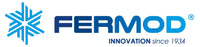 Fermod logo with gradient blues