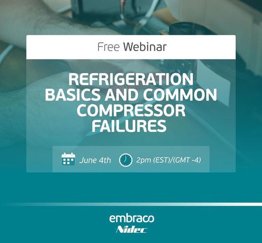 Free Embraco Refrigeration Webinar | RSL Ireland
