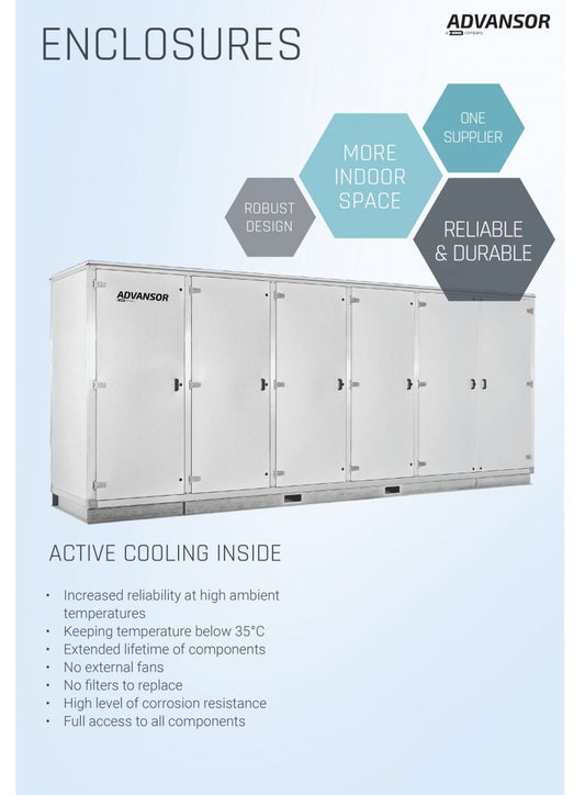New Arrival - Advansor Enclosures Now Available at RSL GROUP