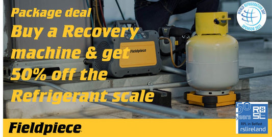 Fieldpiece Recovery Machine WRD Deal | RSL Ireland