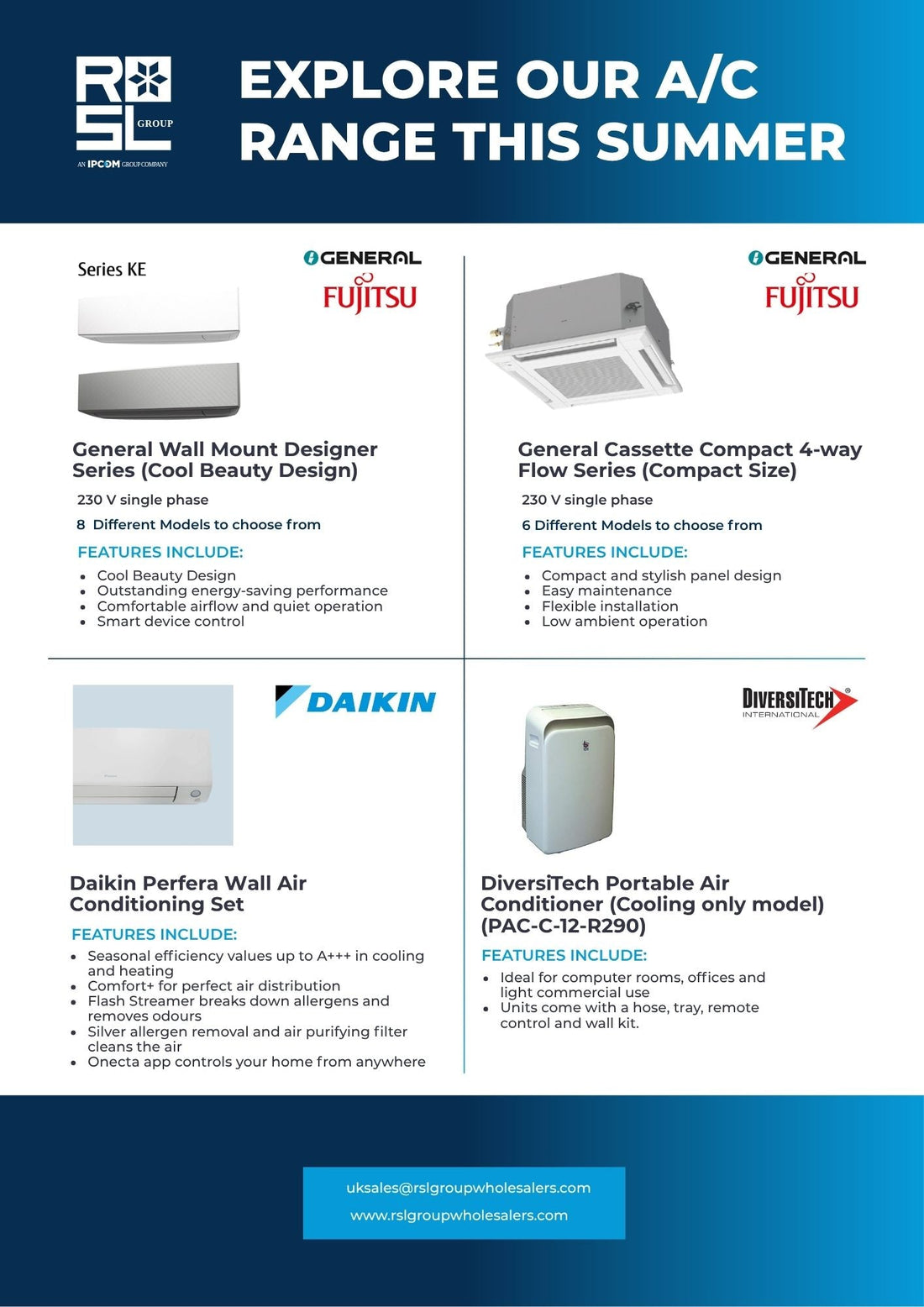 Beat the Heat - Portable A/C Solutions Fully Stocked at RSL GROUP