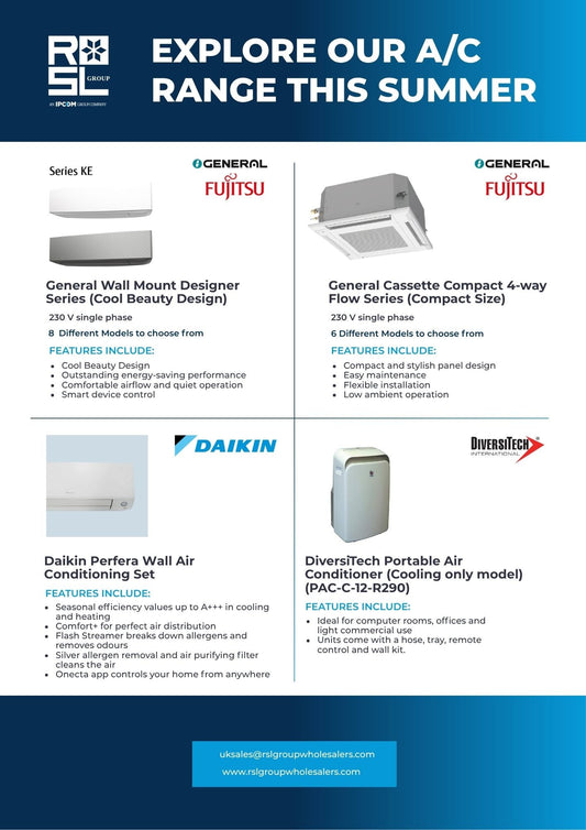 Beat the Heat - Portable A/C Solutions Fully Stocked at RSL GROUP