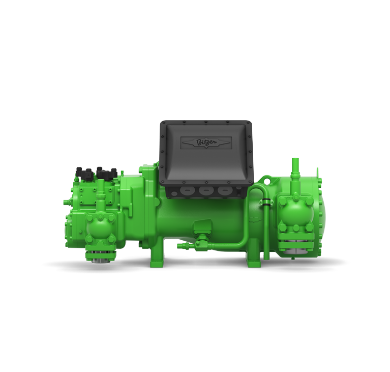 Bitzer product in green on transparent background.