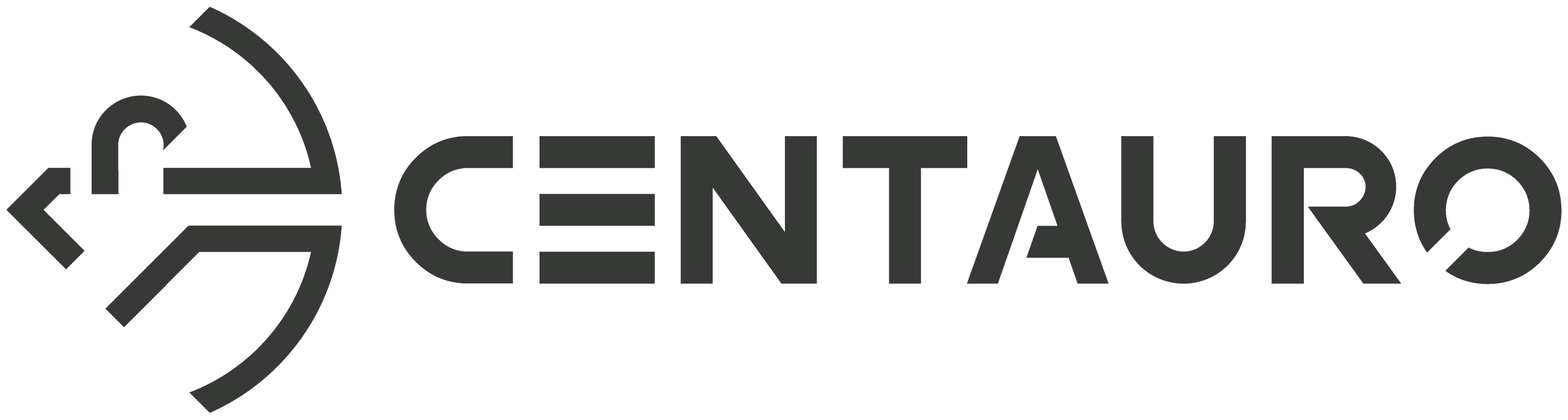 The Centauro brand logo in dark grey on a white background, featuring a stylized emblem on the left and the word 'CENTAURO' in uppercase letters.