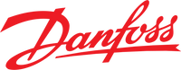 Red 'Danfoss' logo on a transparent background.
