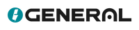 The GENERAL brand logo featuring a teal circular icon with a white lightning bolt and the word 'GENERAL' in bold black letters on a white background.