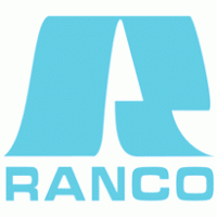 A light blue stylized 'R' logo above the word 'RANCO' in matching light blue text on a white background.