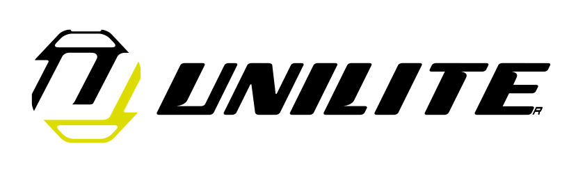 The Unilite brand logo featuring a stylized black and yellow 'U' emblem alongside the word 'UNILITE' in bold black lettering on a plain white background.